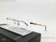 Copy Mont blanc Eyeglasses 0030O Rimless Gold Leg for Men (3)_th.jpg